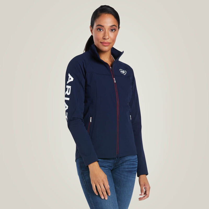 Boomerang Equestrian - Ariat Ladies Agile Softshell Jacket Team