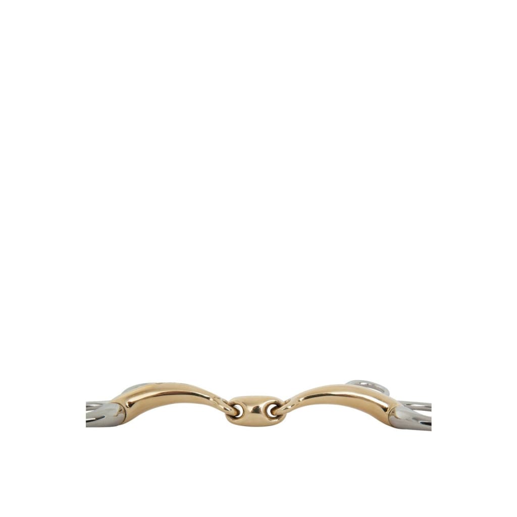 Boomerang Equestrian - BR Soft Contact Curved Hanging Cheek Bit With Lozenge