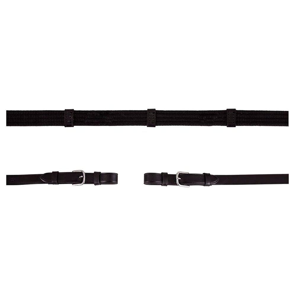 Boomerang Equestrian - BR Web Reins Black