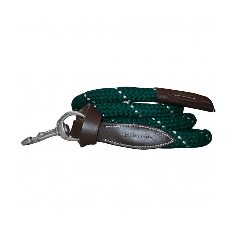 Boomerang Equestrian - Canter Long Lead Rope Green/Brown
