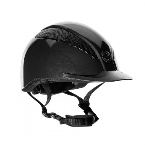 Champion Junior Air-Tech Riding Hat Metallic Black - helmet