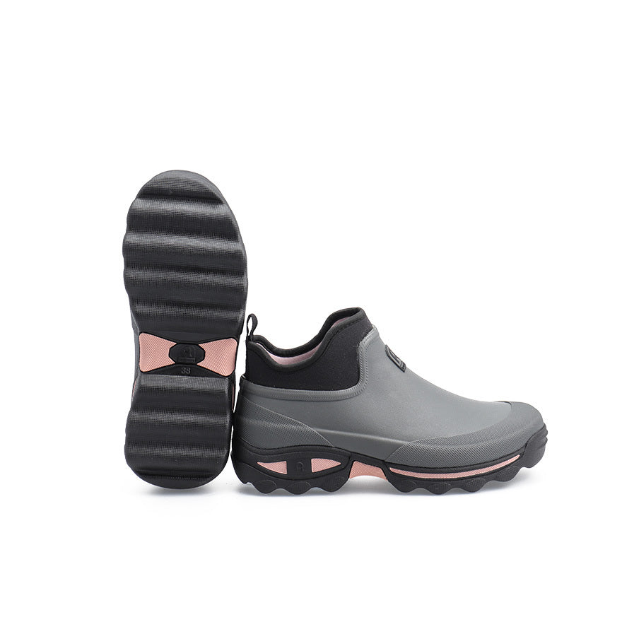 Boomerang Equestrian - Rouchette Clean Lady Ankle Boots Grey