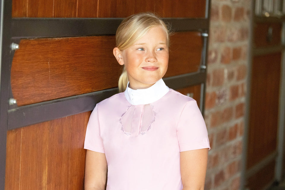 Coldstream Lanark Show Shirt Blush Pink