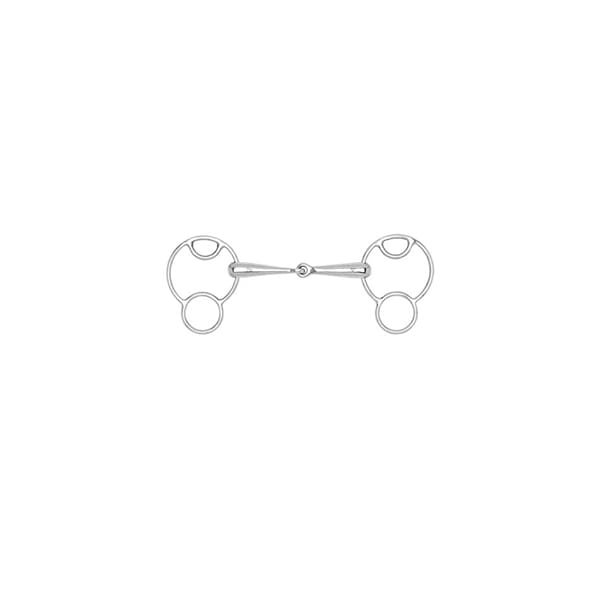 Boomerang Equestrian - Cottage Craft Loop Ring Gag Bit