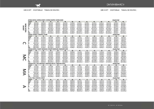 Boomerang Equestrian - DeNiro Tricolore Italo 01 Long Riding Boots Black