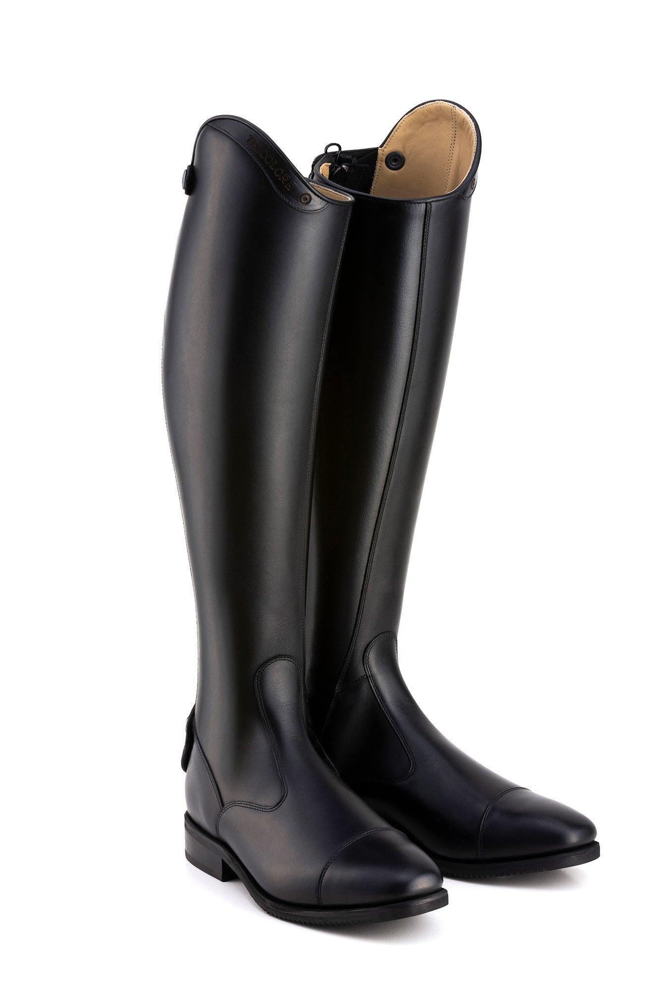 Boomerang Equestrian - DeNiro Tricolore Italo 01 Long Riding Boots Black