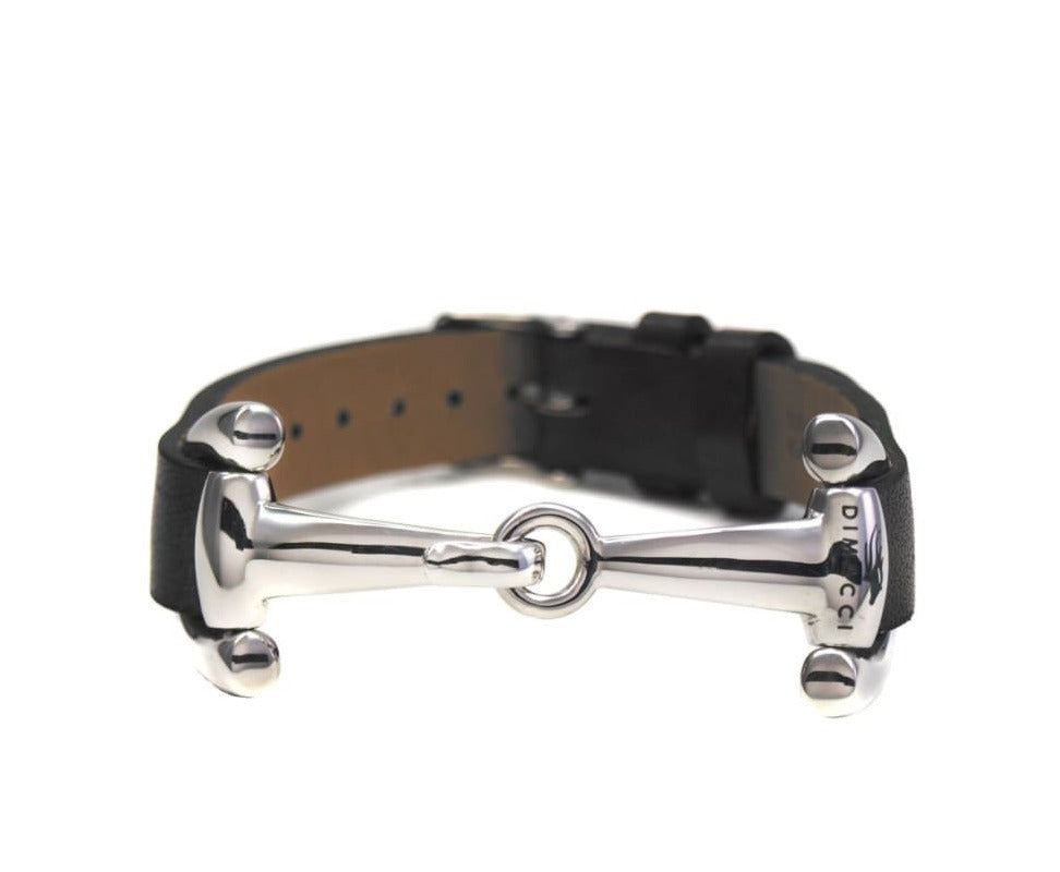 Boomerang Equestrian - Dimacci Ladies Alba Pur Bracelet Black/Stainless Steel Clasp