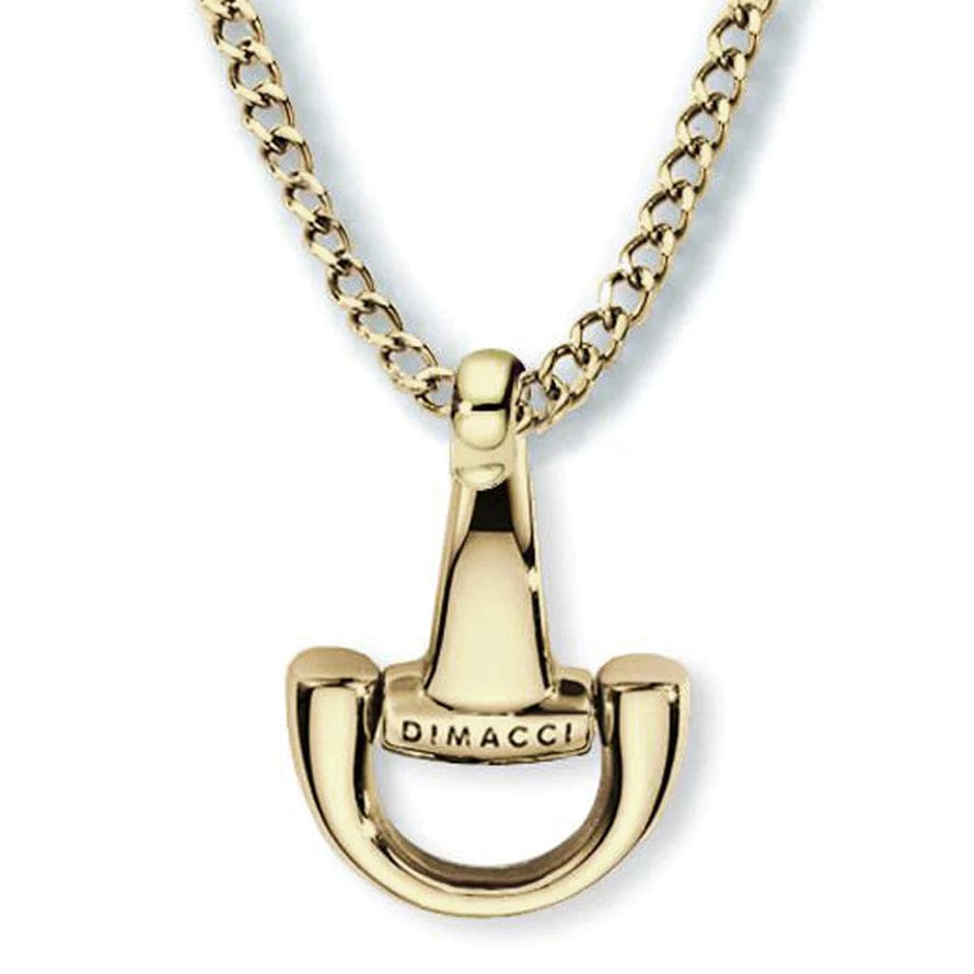 Boomerang Equestrian - Dimacci Ladies Secret Necklace Gold Pendant