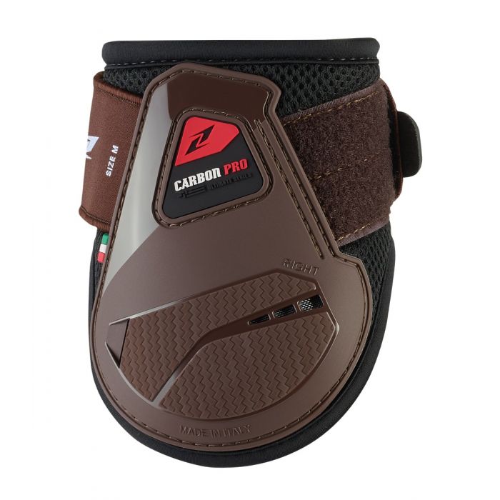 Boomerang Equestrian - Zandona Carbon Pro Young Fetlock Boots Brown