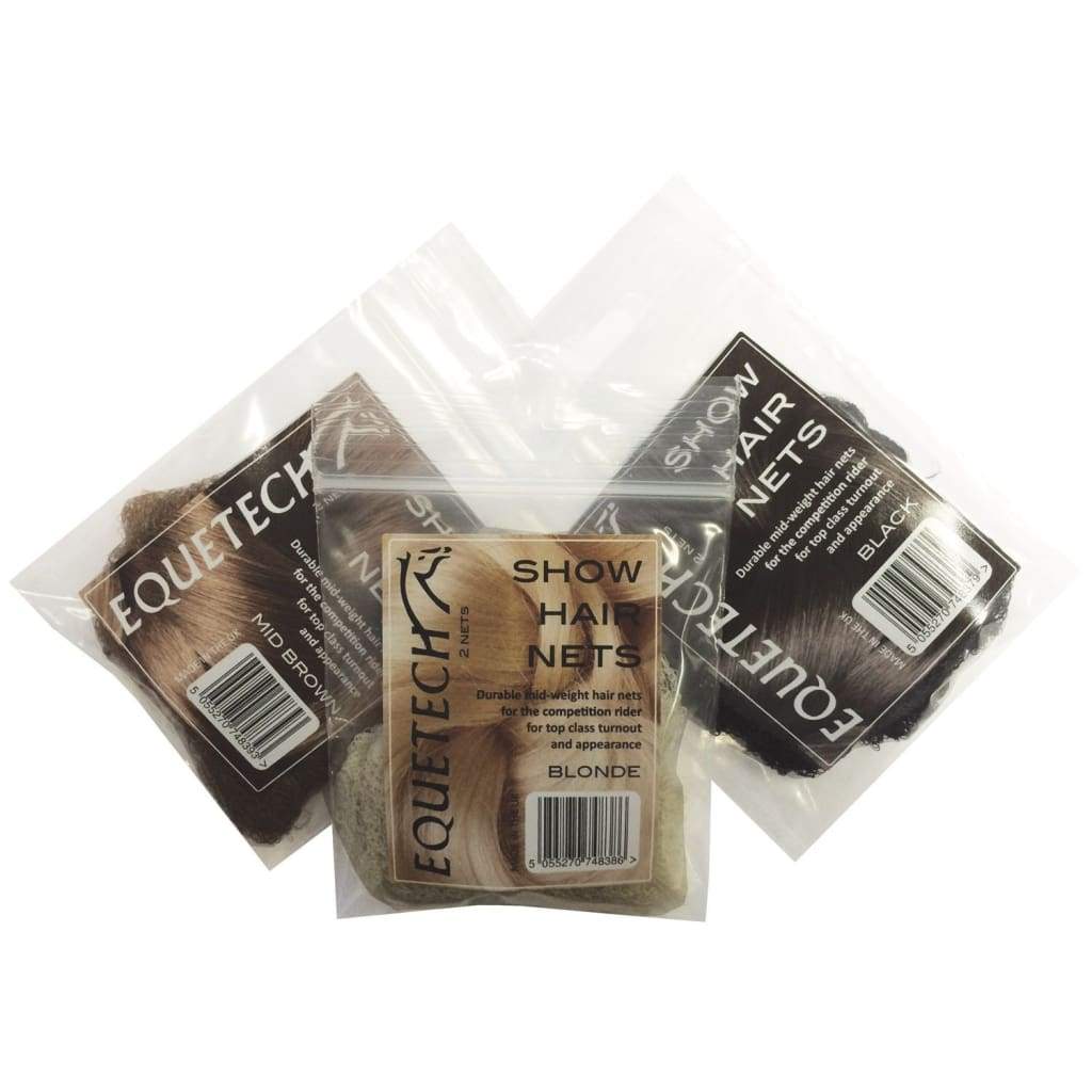 Boomerang Equestrian - Equetech Show Riding Hairnets 2 Pack