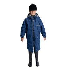  Equicoat Pro Kids Long Coat Navy - Jacket