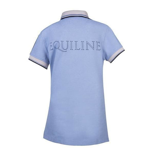 Boomerang Equestrian - Equiline Alby Boy's Polo Shirt Navy