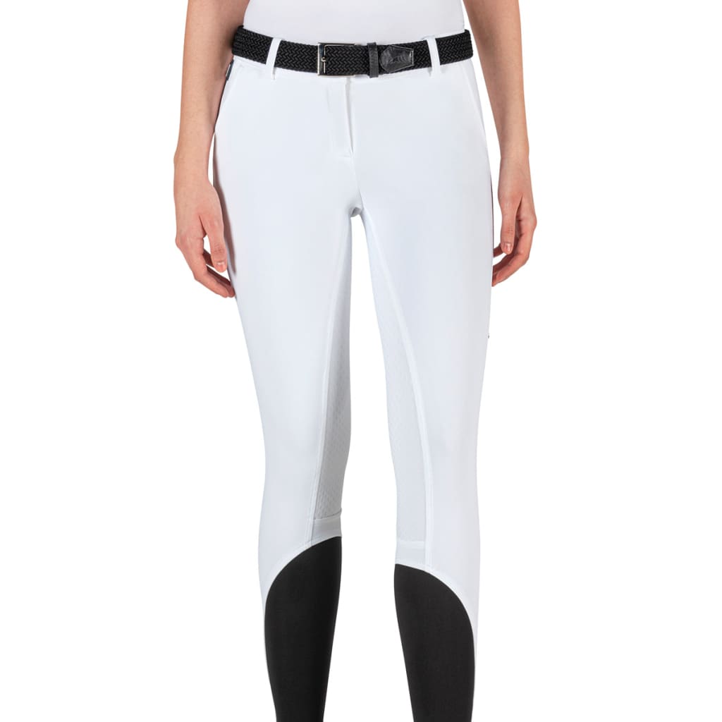 Boomerang Equestrian - Equiline Ladies Full Grip Breeches Juliek White