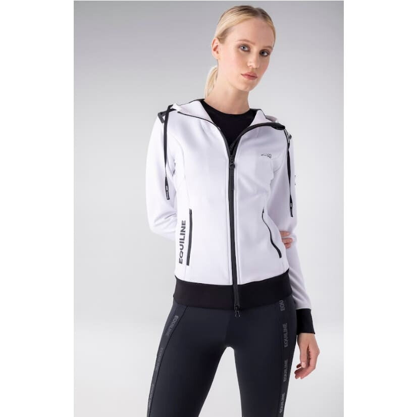 Boomerang Equestrian - Equiline Ladies Full Zip Tech Sweatshirt Cerriec Grey