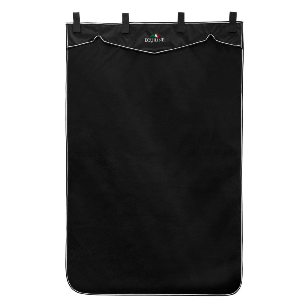 Boomerang Equestrian - Equiline Long Stable Curtain Black