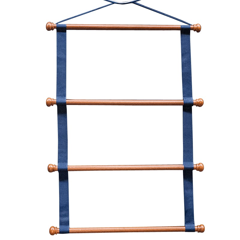 Boomerang Equestrian - Equiline Luxury Wooden Rack Racky Navy