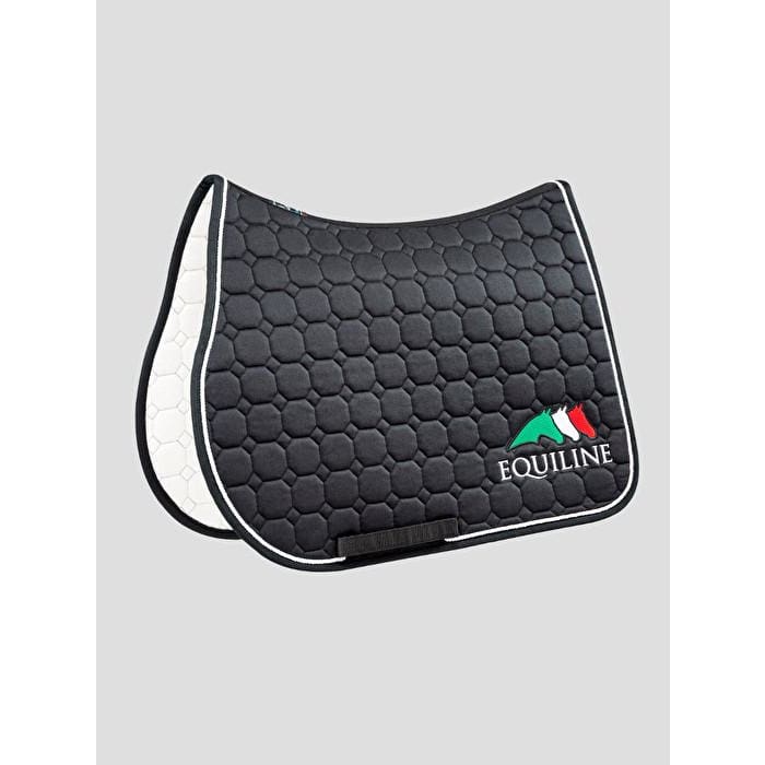 Boomerang Equestrian - Equiline Octagon Team Saddlepad Black
