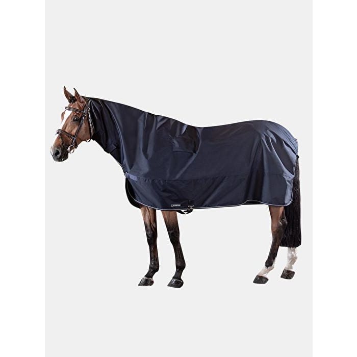 Boomerang Equestrian - Equiline Waterproof Full Neck Rain Sheet Corby Navy