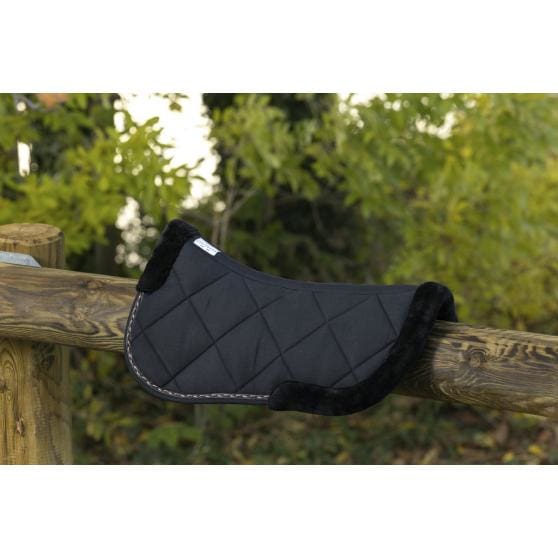 Boomerang Equestrian - Equitheme Half Back Pad Black/Brass