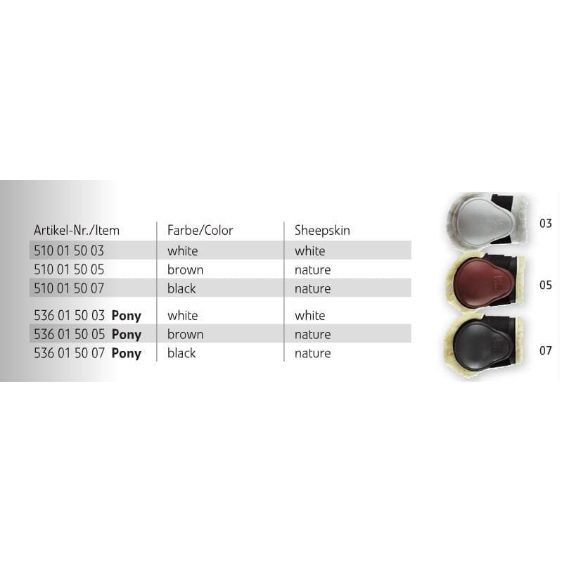 Boomerang Equestrian - Eskadron Fetlock Boot With Sheepskin