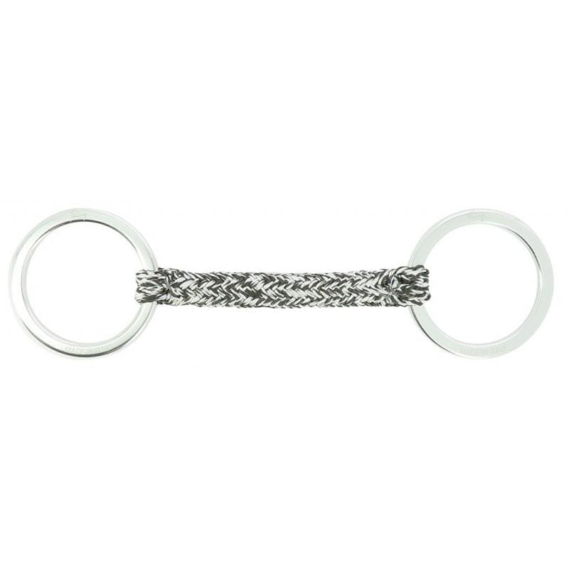 Boomerang Equestrian - Feeling Alupro Loose Ring Rope Snaffle Bit