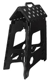 Hippotonic Folding Step Stool Black