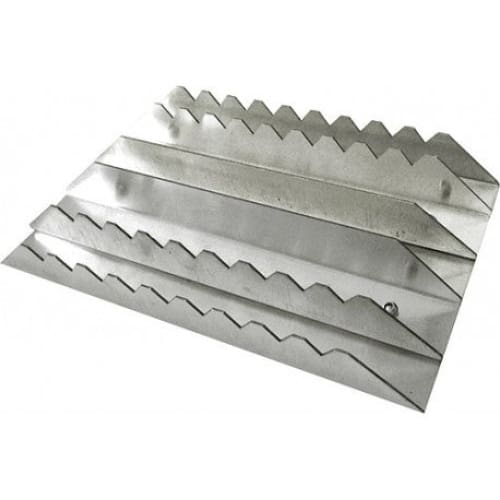 Boomerang Equestrian - Hippotonic Rectangular Aluminium Curry Comb