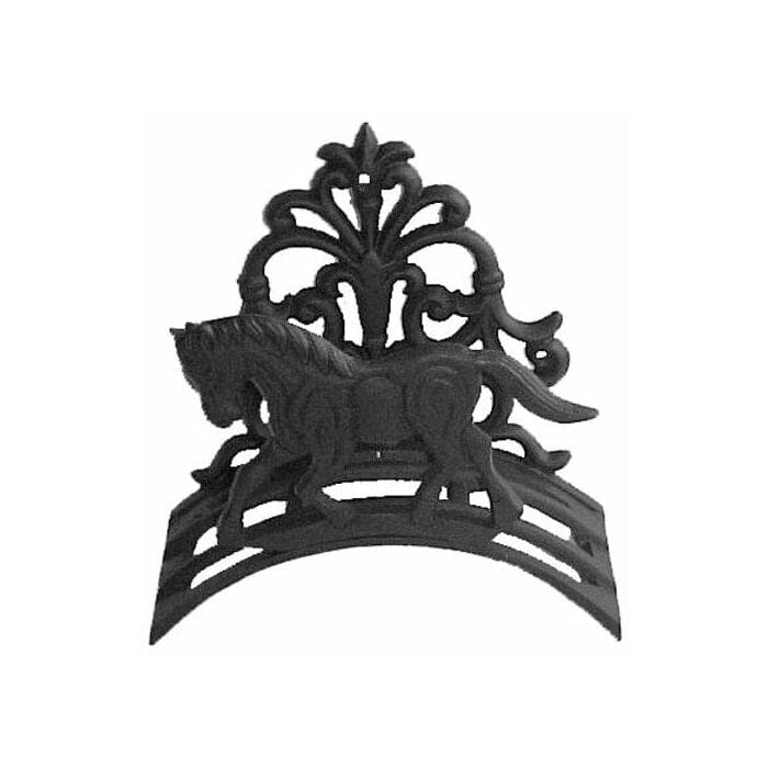 Boomerang Equestrian - HKM Cast Iron Hose Pipe Rack