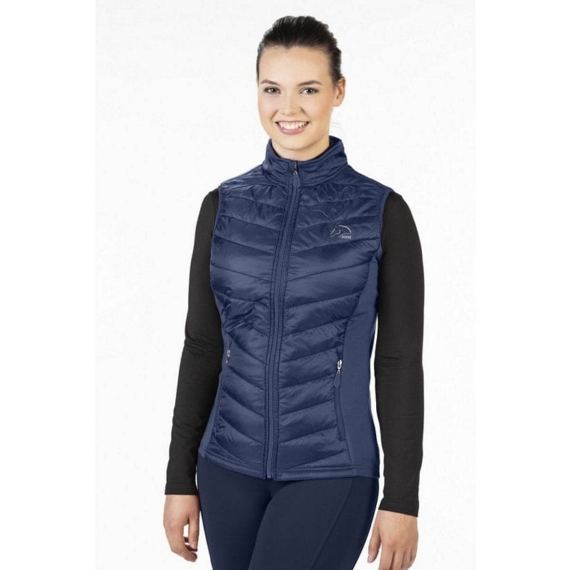 Boomerang Equestrian - HKM Ladies Gilet Basel Deep Blue