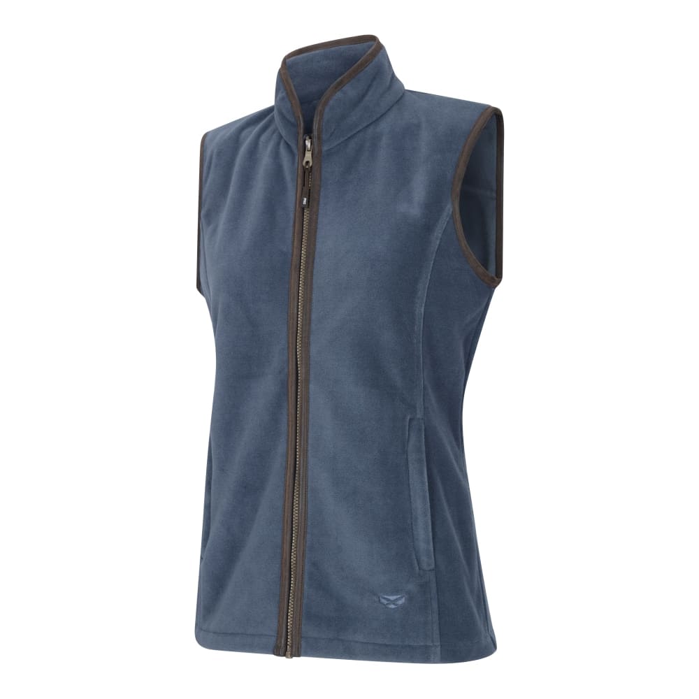 Boomerang Equestrian - Hoggs Of Fife Ladies Stenton Fleece Gilet Slate Grey