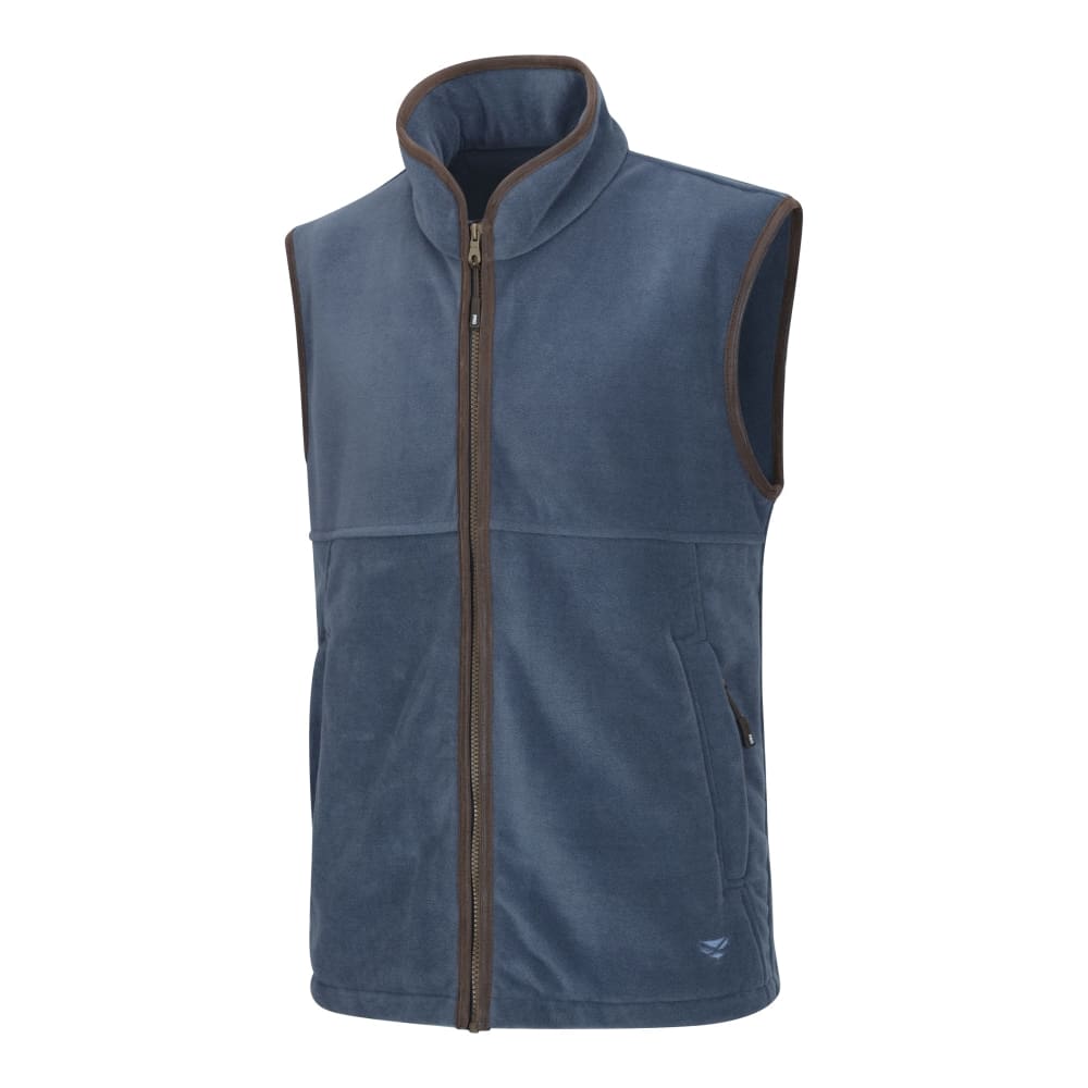 Boomerang Equestrian - Hoggs Of Fife Men's Stenton Technical Fleece Gilet Slate Grey