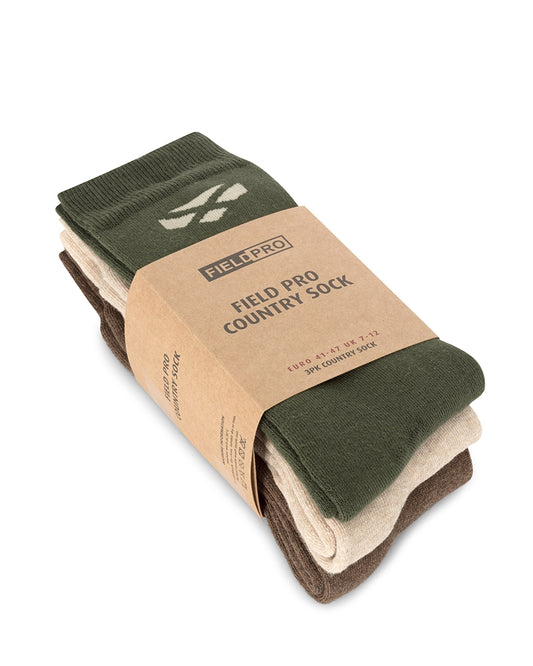Boomerang Equestrian - Hoggs Of Fife Field Pro Country Sock - Pack Of Three