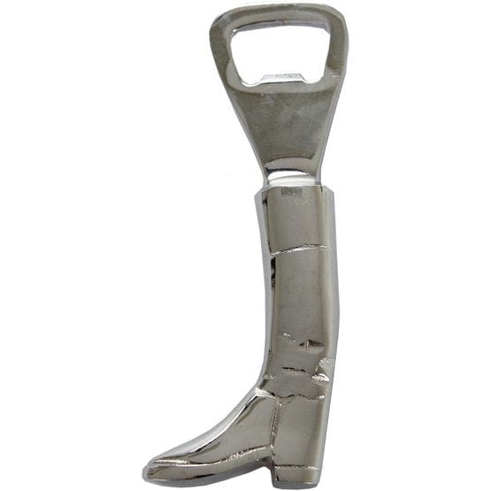 Boomerang Equestrian - Horka Riding Boot Bottle Opener Silver