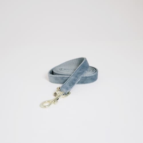 Boomerang Equestrian - Kentucky Dog Lead Velvet Light Blue