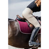 Kentucky Saddle Pad Classic Leather Jumping Bordeaux - FULL - Saddle Pad