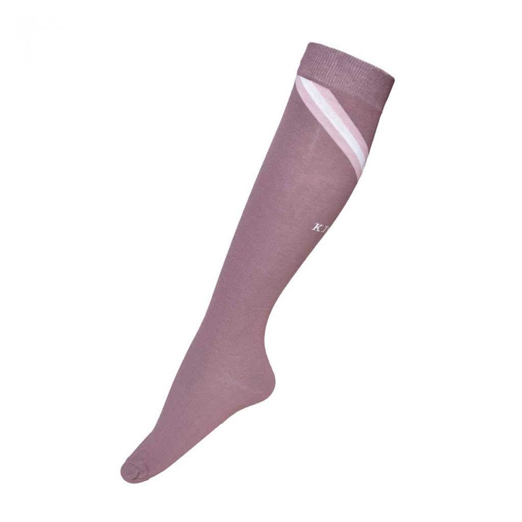 Boomerang Equestrian - Kingsland Unisex Coolmax Knee Socks Laveda Mauve