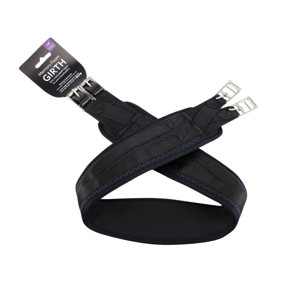 Boomerang Equestrian - KM Elite GP Memory Foam Girth Black