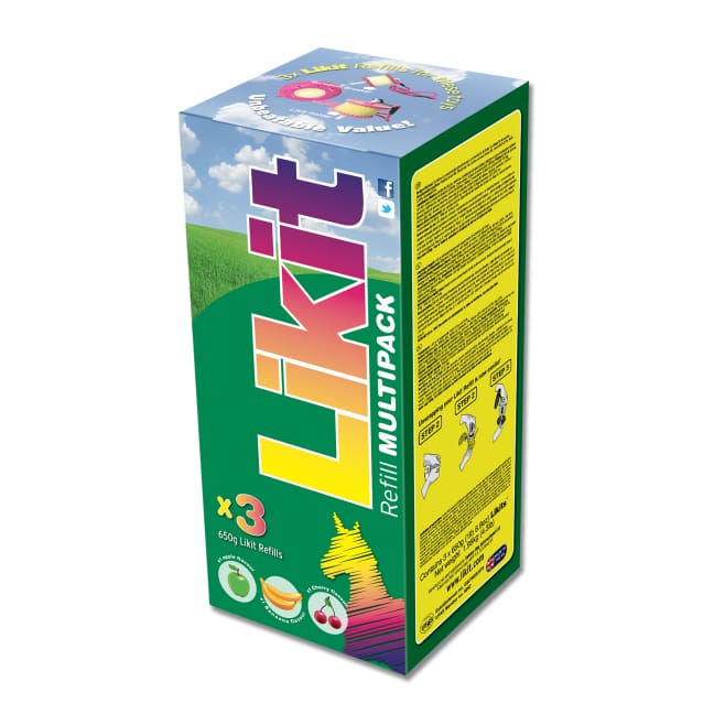 Boomerang Equestrian - Likit Refill Multipack 650 g x 3