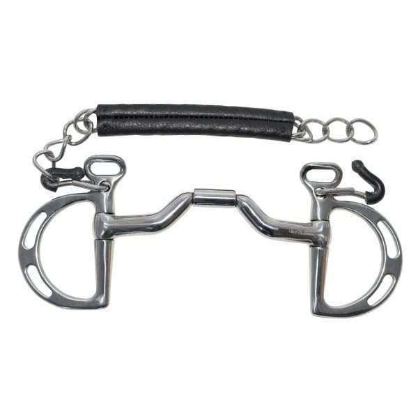Boomerang Equestrian - Metalab Ported Barrel Kimblewick Bit Elite Collection