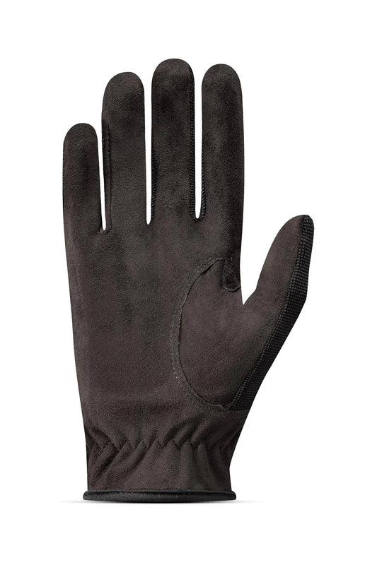 Black glove on white background