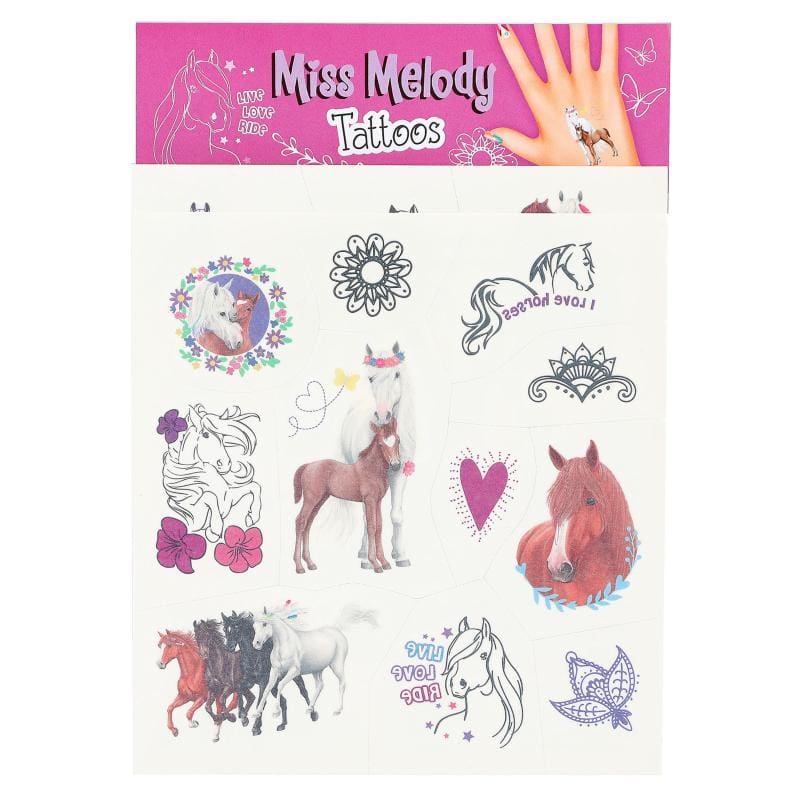 Boomerang Equestrian - Miss Melody Tattoos