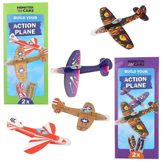 Monster Cars Build Your Own Plane - ONESIZE - Activity Book