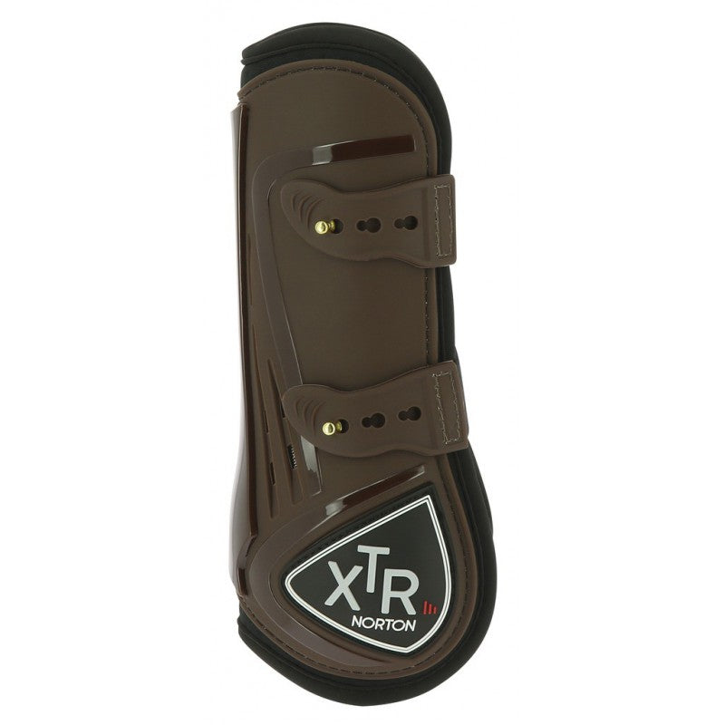 Boomerang Equestrian - Norton XTR Button Tendon Boots Brown