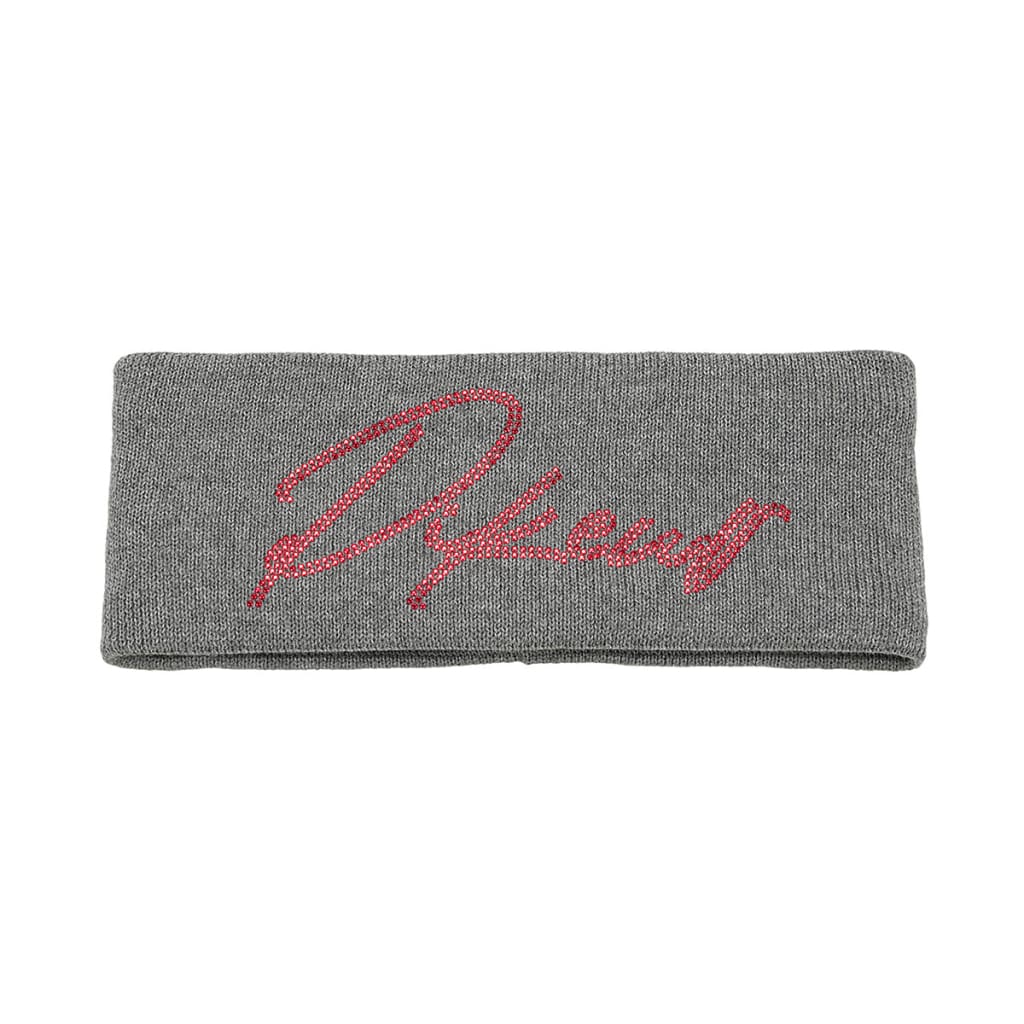 Boomerang Equestrian - Pikeur Ladies Headband With Rhinestone Logo Grey
