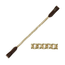  Privilege Equitation Chetak Snake Chain Browband Brown/Gold - Browband