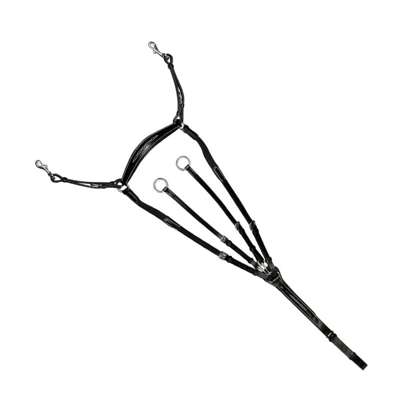 Boomerang Equestrian - Privilege Equitation Denver Breastplate Brown