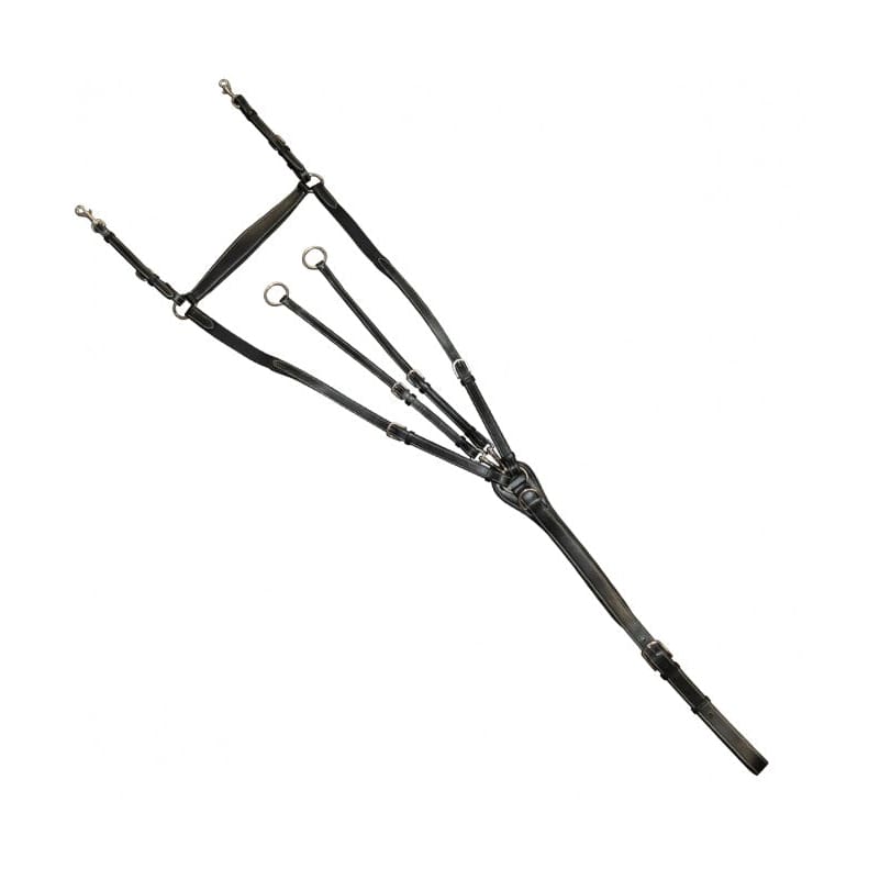 Boomerang Equestrian - Privilege Equitation Flags & Cups Goteborg Breastplate Black