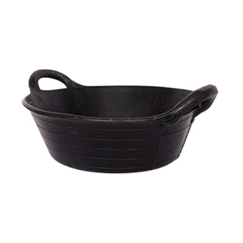 Boomerang Equestrian - Red Gorilla Black Rubber Feed Skip Small