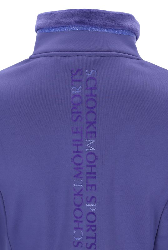 Ink Blue jacket with Schockemohle Sports logo on the back