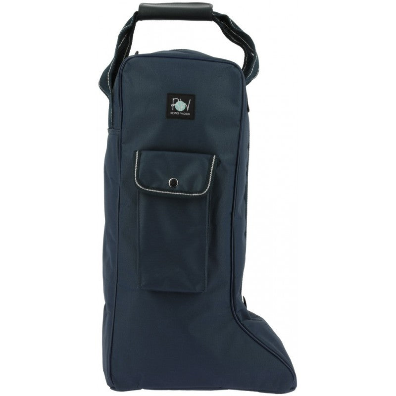 Boomerang Equestrian - Riding World Boot Bag Navy